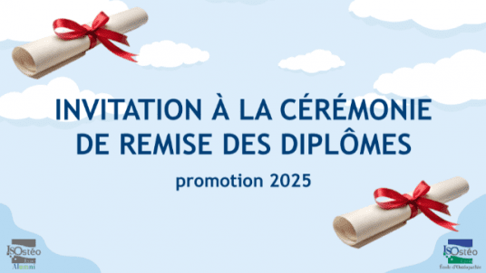 Cérémonie de Remise de Diplômes - promo 2025